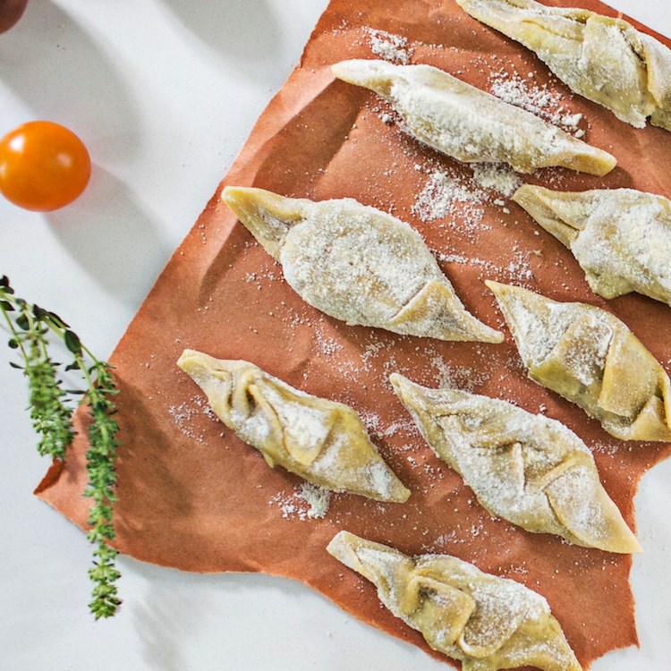 Picture of Corn & Tomato Stuffed Pasta 